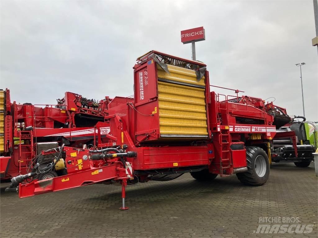 Grimme SE 260 UB Sipulinnostokoneet