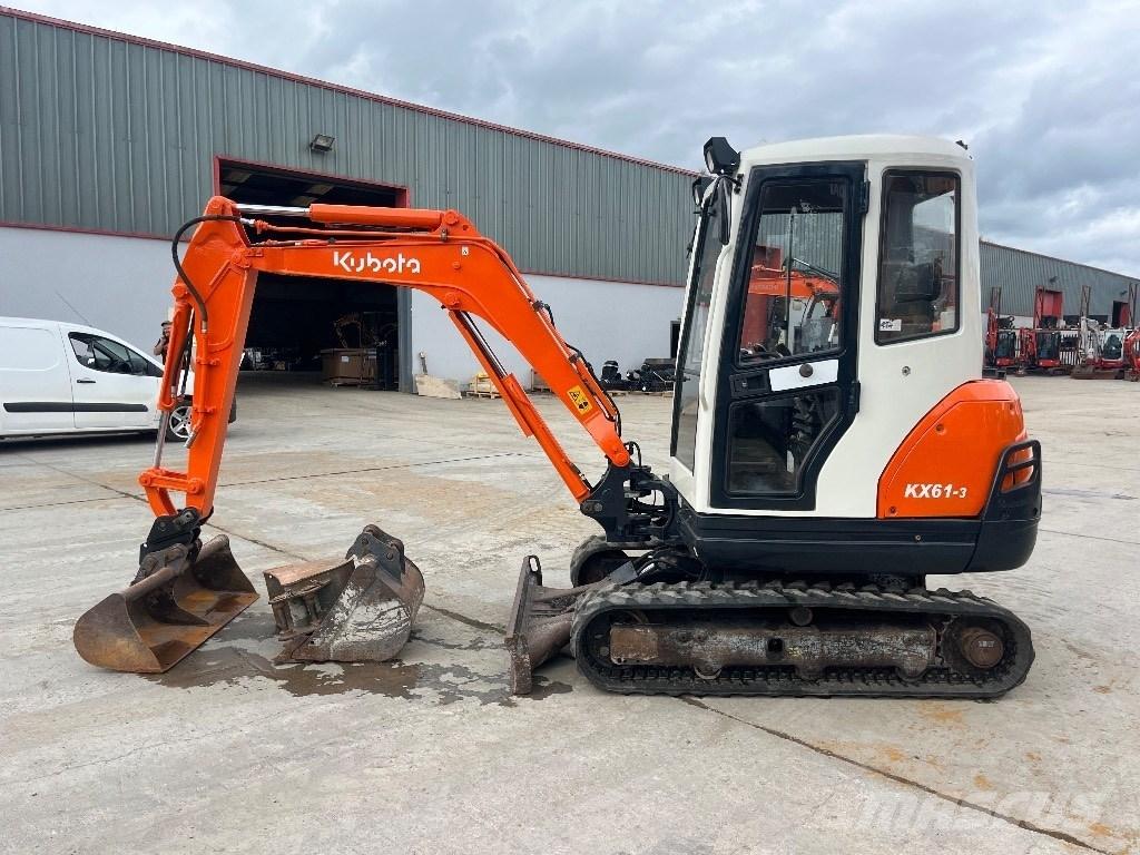 Kubota KX 61-3 Minikaivukoneet < 7t