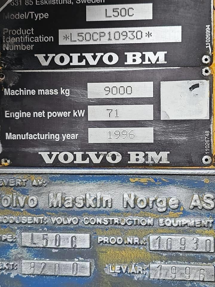 Volvo L 50 C Pyöräkuormaajat