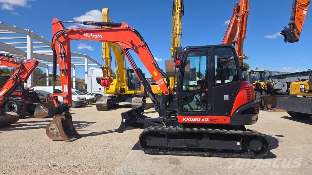Kubota KX 080-4 Midikaivukoneet 7t - 12t