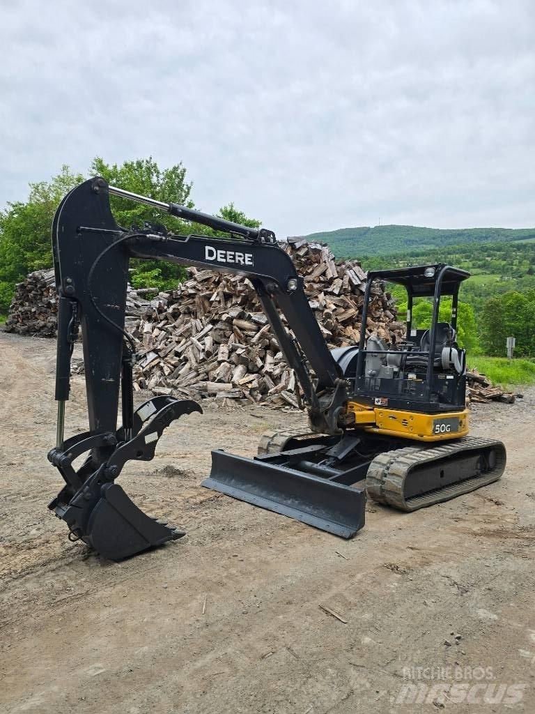 DEERE 50G Minikaivukoneet < 7t
