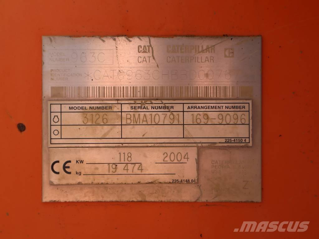 CAT 963 C Telakuormaajat