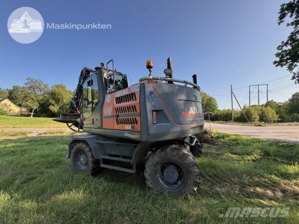 Atlas 160 W Pyöräkaivukoneet