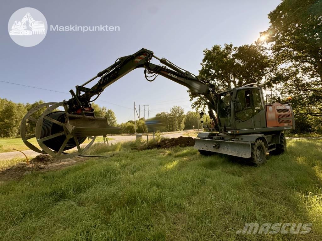 Atlas 160 W Pyöräkaivukoneet
