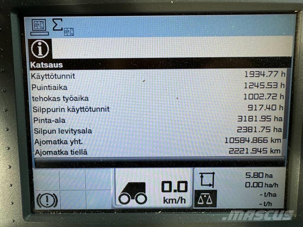 CLAAS Tucano 420 Leikkuupuimurit