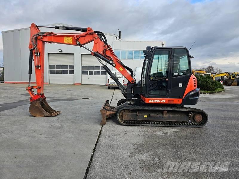 Kubota KX 080-4 Midikaivukoneet 7t - 12t