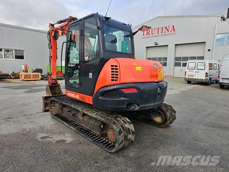 Kubota KX 080-4 Midikaivukoneet 7t - 12t