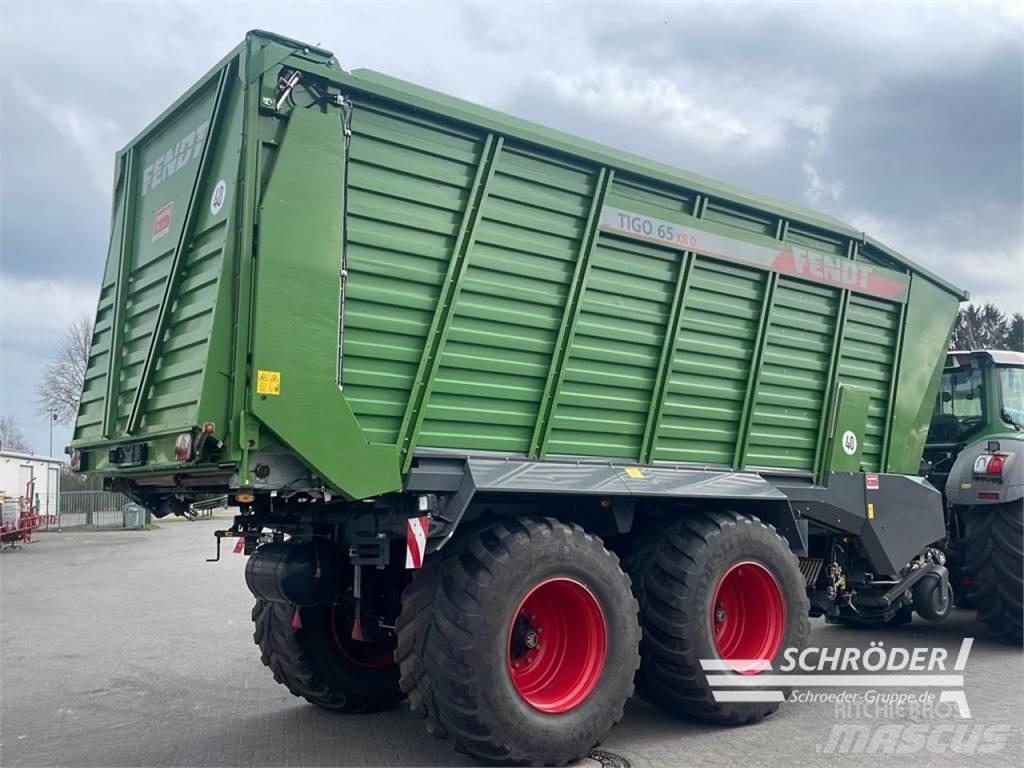 Fendt TIGO 65 XR Keräävät noukinvaunut ja silppurivaunut