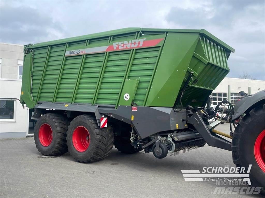Fendt TIGO 65 XR Keräävät noukinvaunut ja silppurivaunut