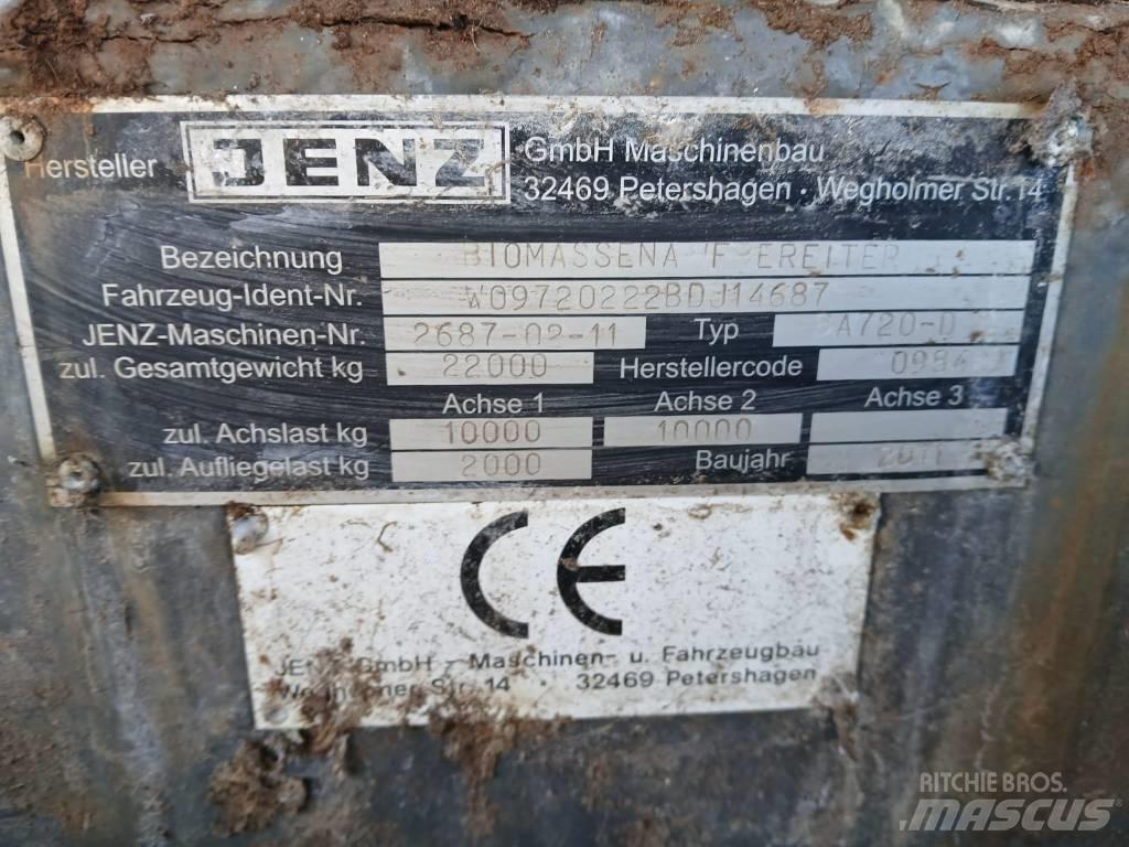 JENZ BA 720 D Haketuskoneet