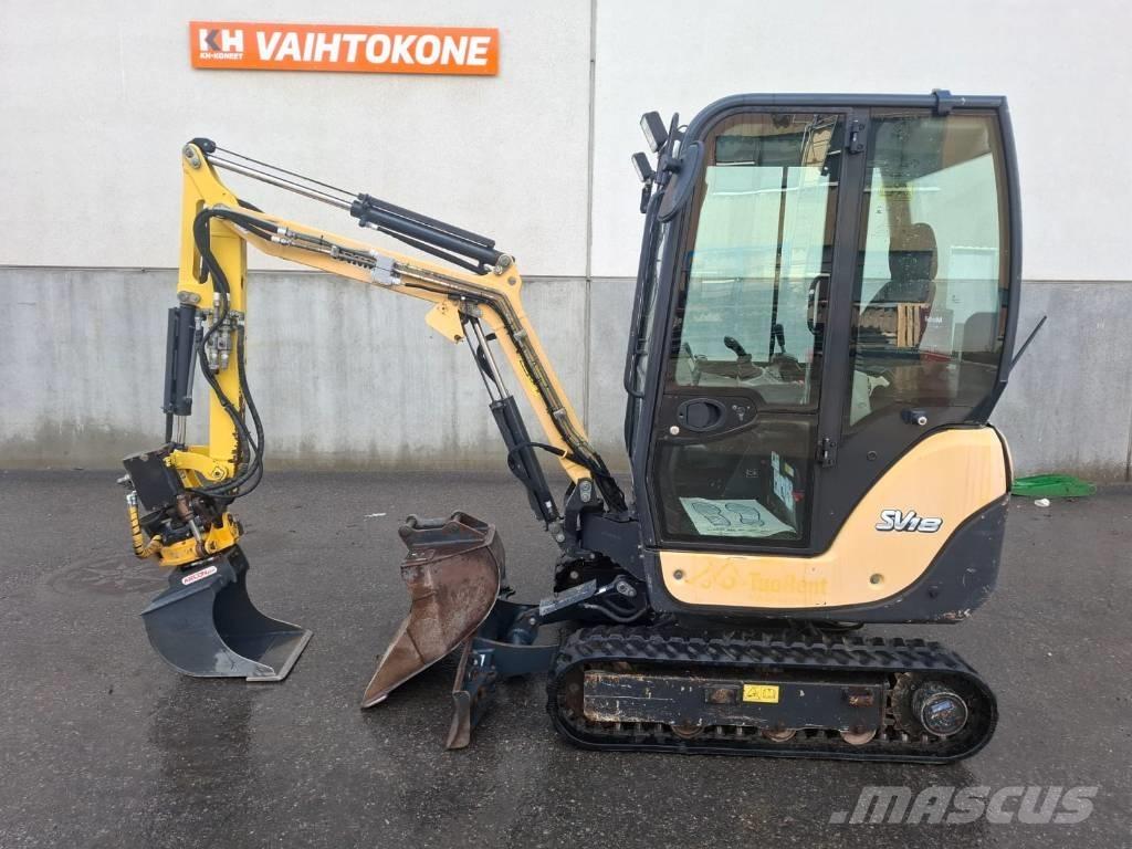 Yanmar SV 18 Minikaivukoneet < 7t
