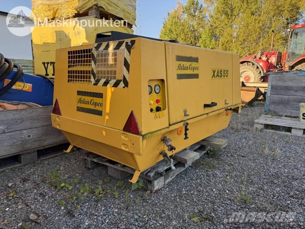 Atlas Copco XAS 55 Kompressorit