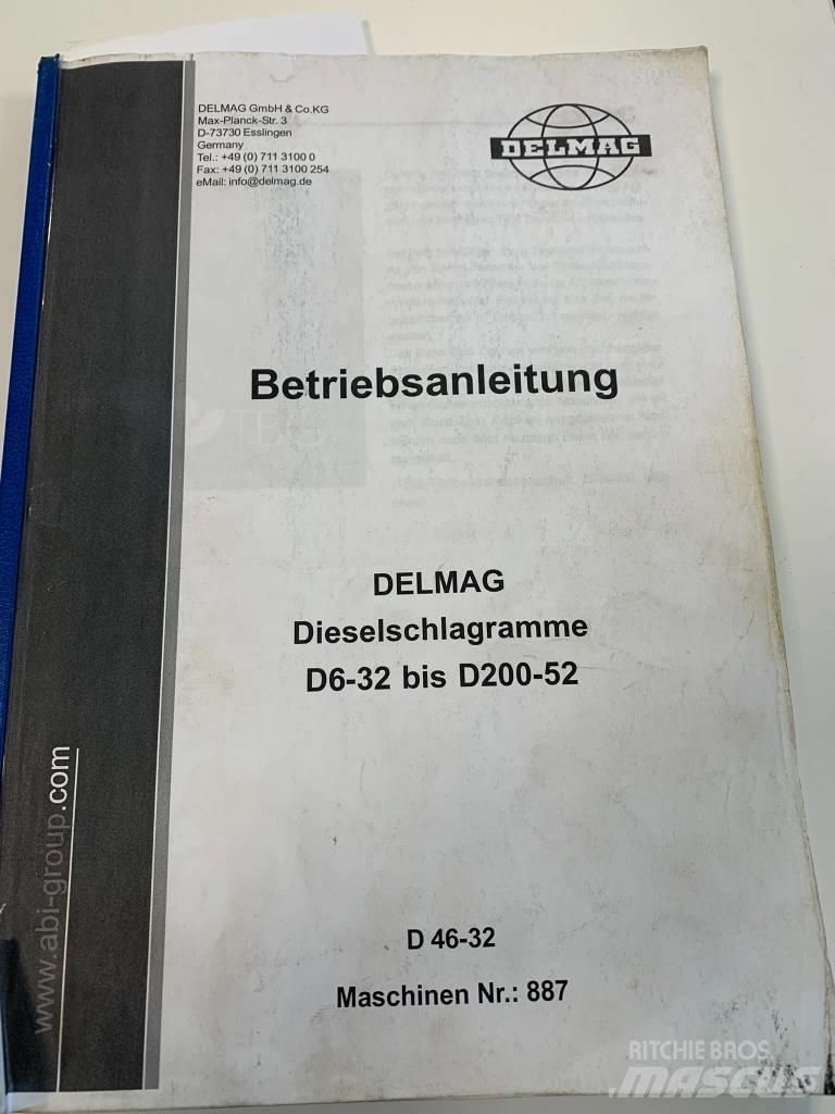 Delmag D46-32 Dieselkäyttöiset paaluvasarat