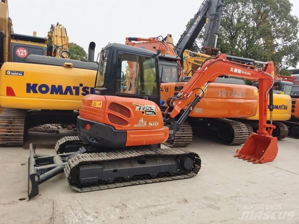 Kubota KX 155 Minikaivukoneet < 7t