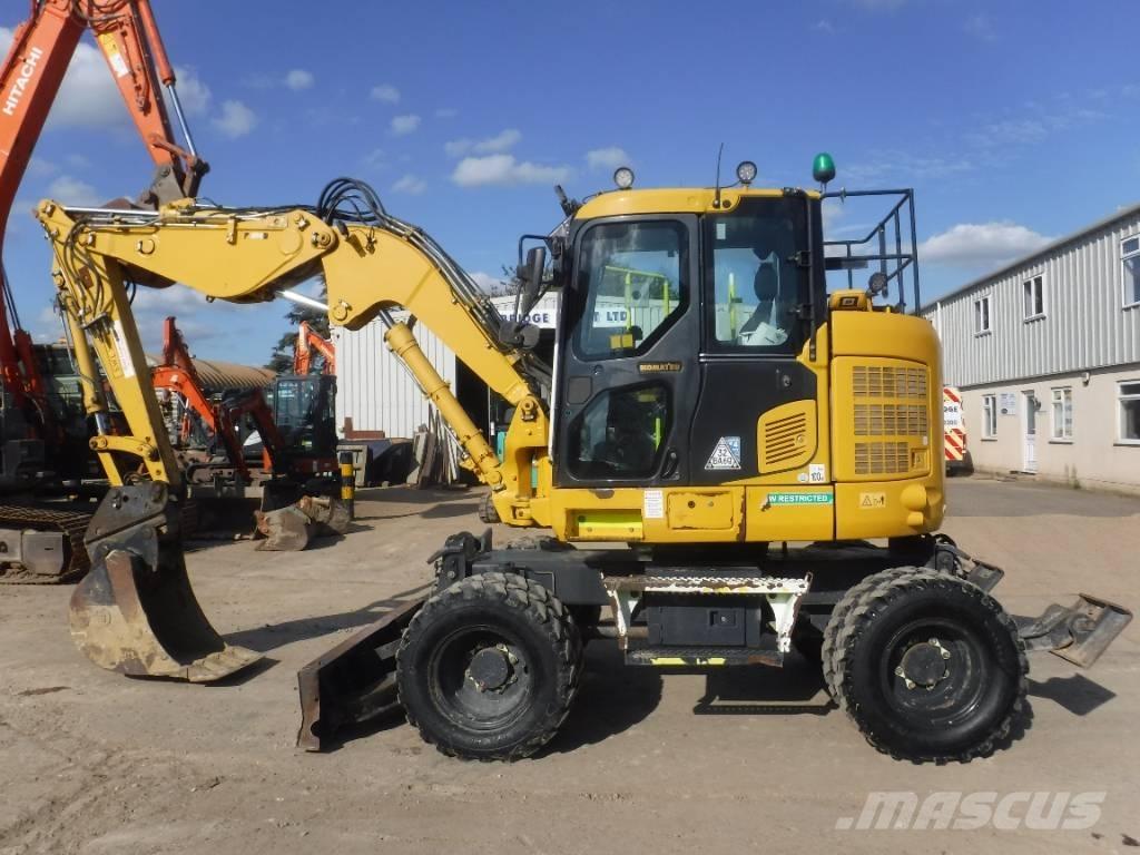 Komatsu PW118MR-11 Pyöräkaivukoneet