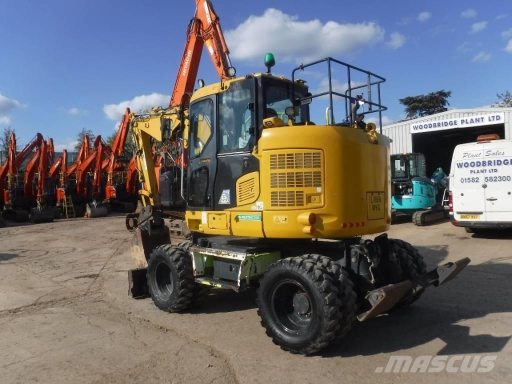 Komatsu PW118MR-11 Pyöräkaivukoneet