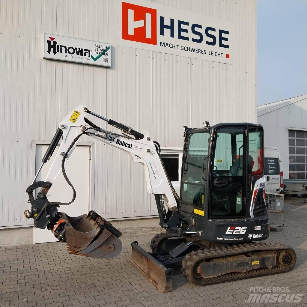 Bobcat E 26 Kabine Minikaivukoneet < 7t