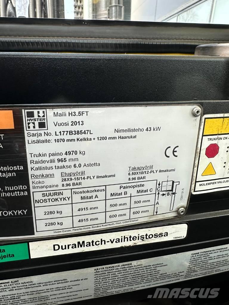 Hyster H 35 FT Dieseltrukit