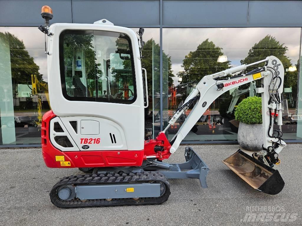 Takeuchi TB 216 Minikaivukoneet < 7t