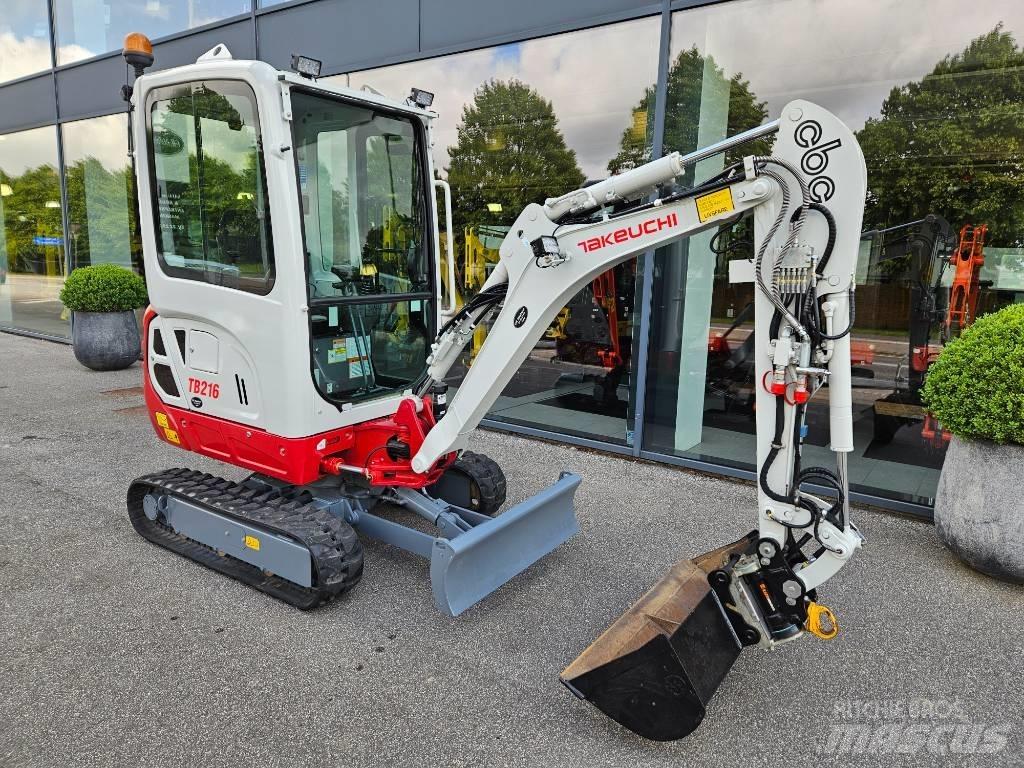 Takeuchi TB 216 Minikaivukoneet < 7t