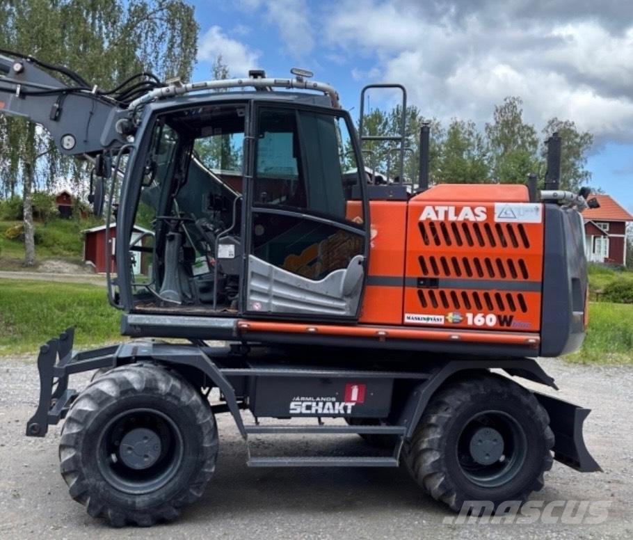 Atlas 160 W Pyöräkaivukoneet