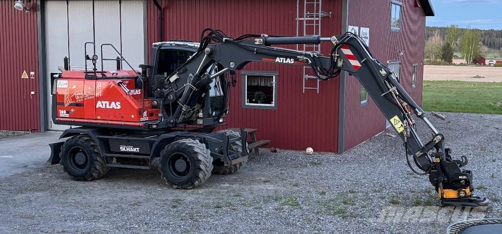 Atlas 160 W Pyöräkaivukoneet