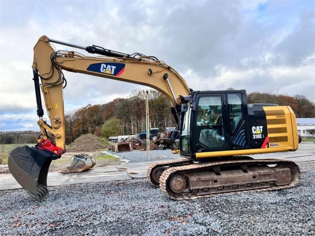 CAT 318EL + HS21 Telakaivukoneet