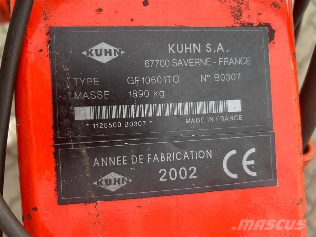 Kuhn GF 10601 TO Pöyhimet ja haravat