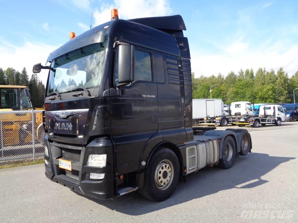 MAN TGX 28.480 Vetopöytäautot