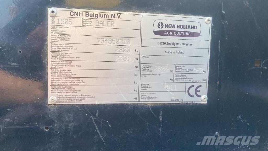 New Holland BR 7060 Pyöröpaalaimet