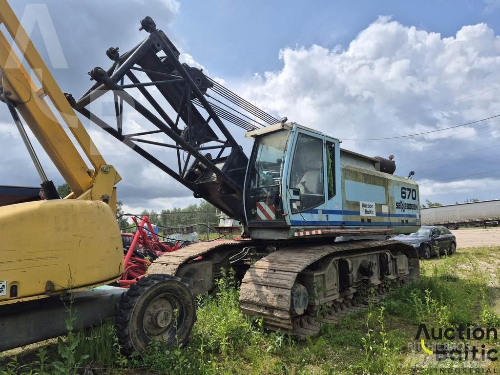 Sennebogen 670R Tela-alustaiset nosturit