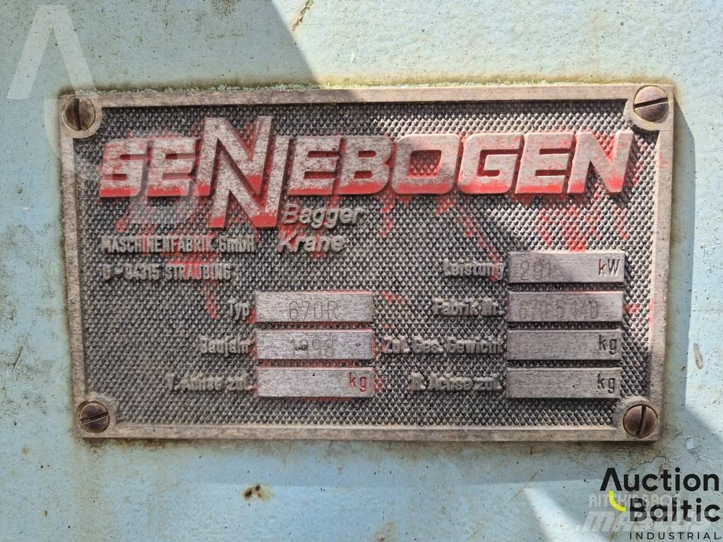 Sennebogen 670R Tela-alustaiset nosturit