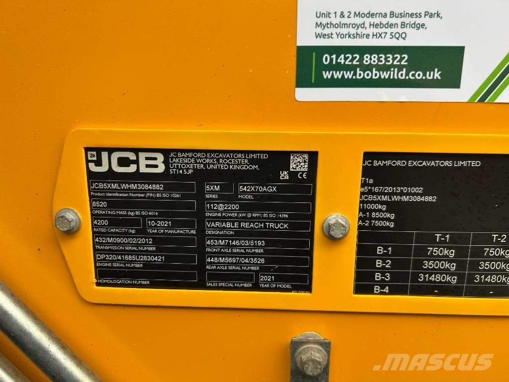 JCB 542-70 Agri Xtra Maatalouskurottajat
