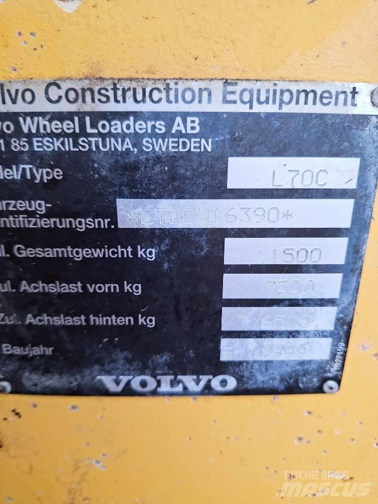 Volvo L 70 C Pyöräkuormaajat