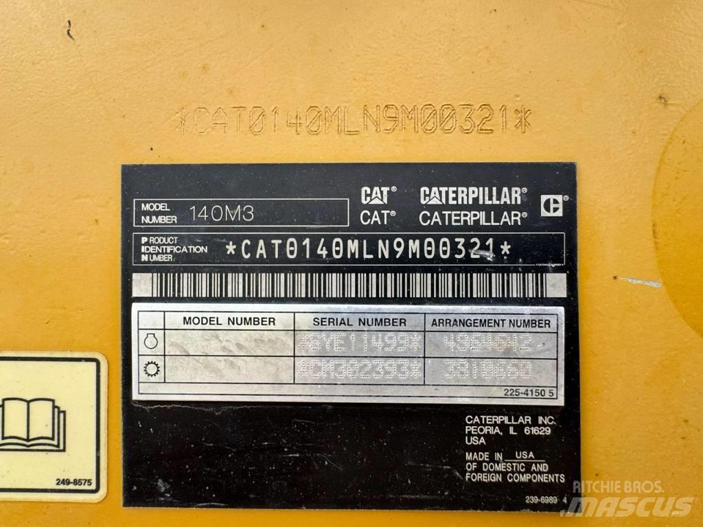 CAT 140M3 Tiehöylät