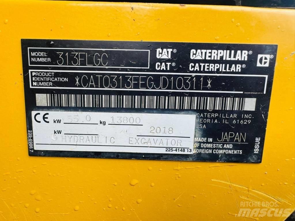 CAT 313 F LGC Telakaivukoneet
