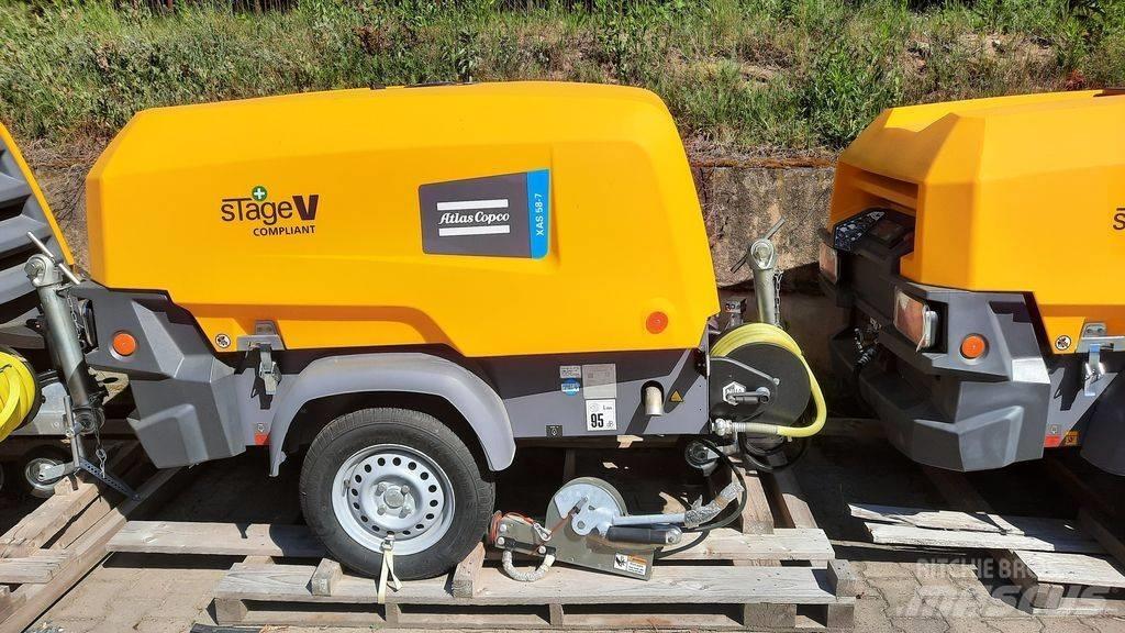 Atlas Copco XAS 58-7 Kompressorit