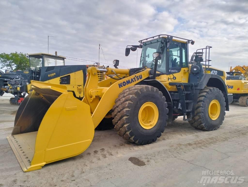Komatsu WA 470-8EO Pyöräkuormaajat