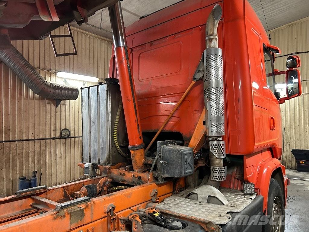 Scania R 520 Tridem Sora- ja kippiautot