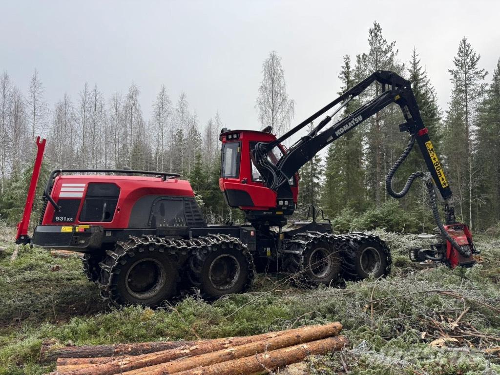 Komatsu 931 XC Harvesterit