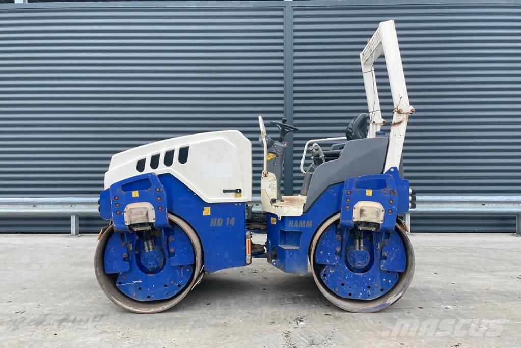 Hamm HD 14 VV Tandemjyrät