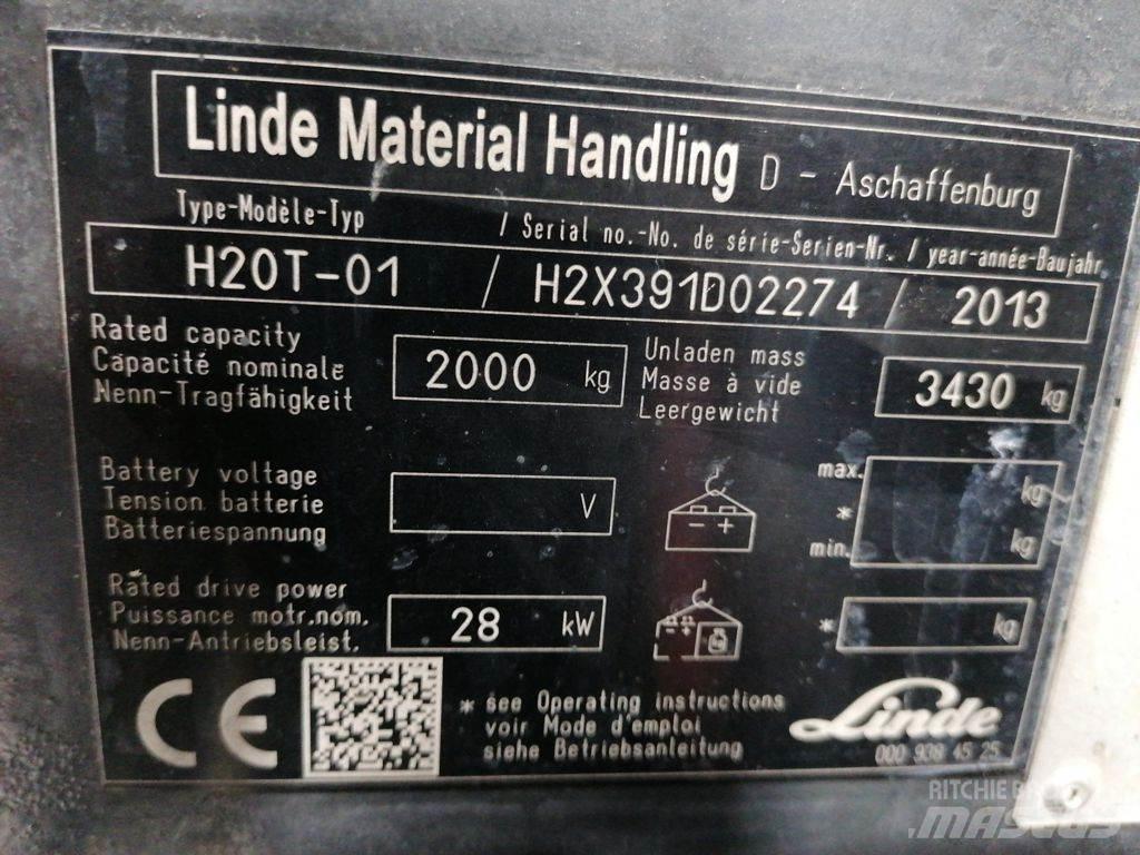 Linde H20T-02 Nestekaasutrukit