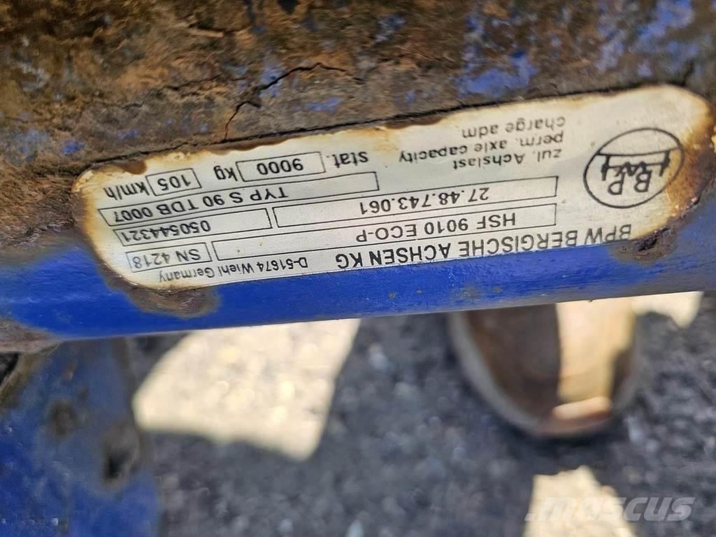 BPW HSF 9010 ECO-P Akselit