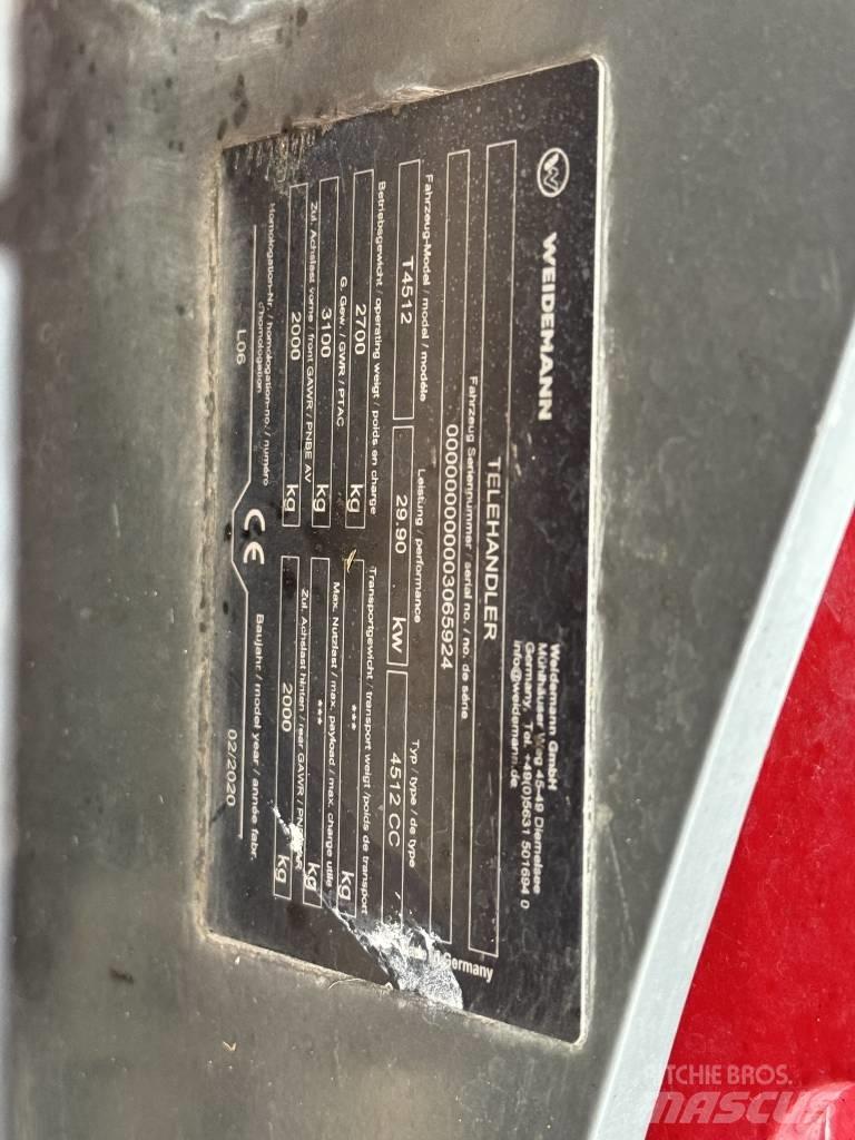 Weidemann T4512 Kurottajat