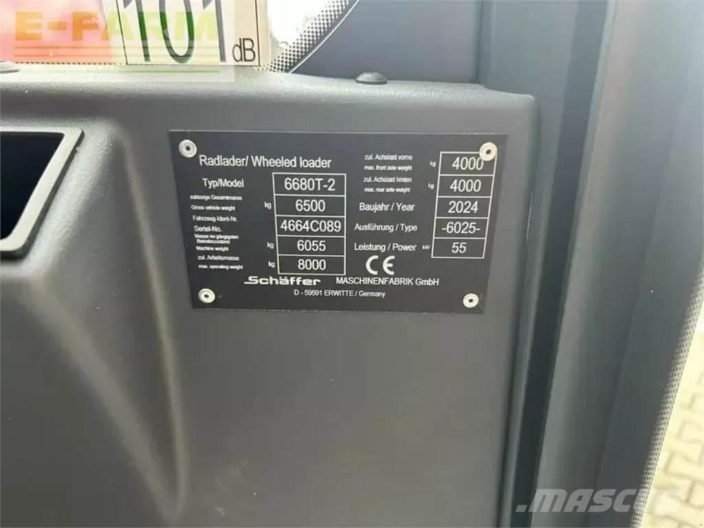 Schäffer 6680 t-2 Minikaivukoneet < 7t