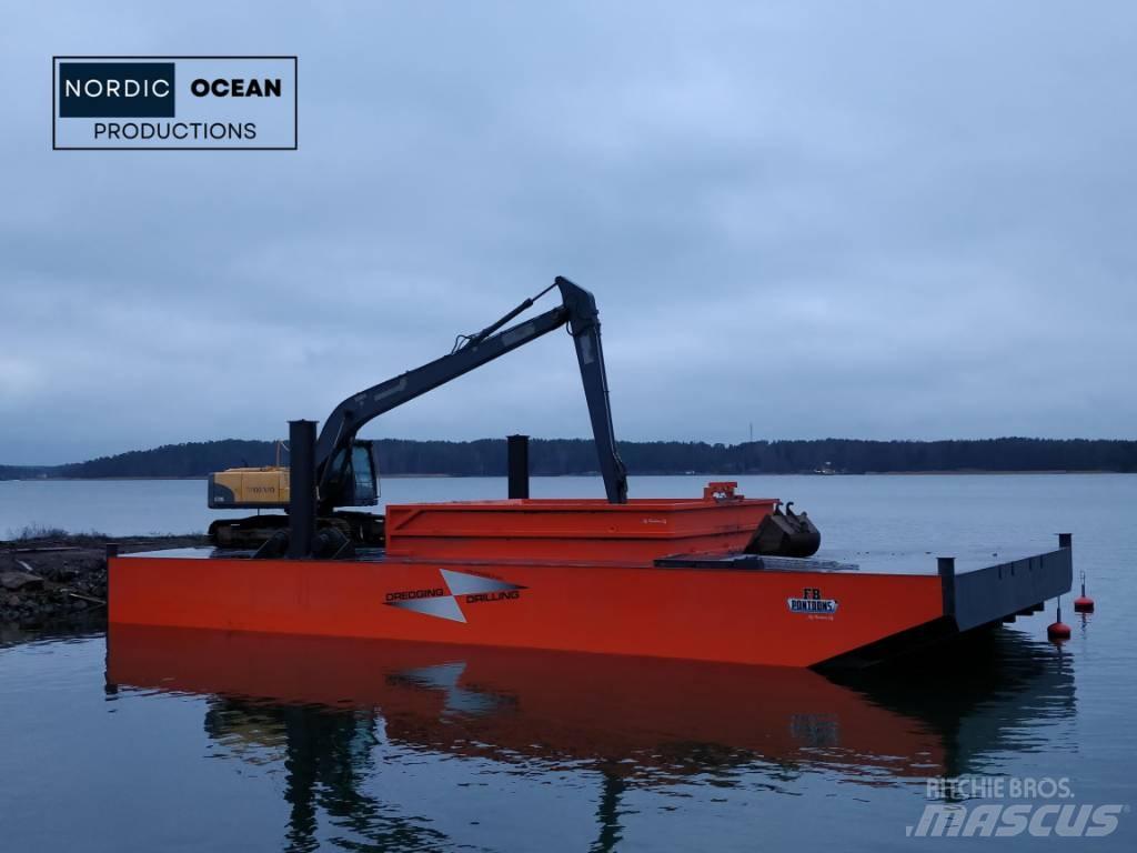  Nop Dredgers Veneet, proomut ja ponttoonit