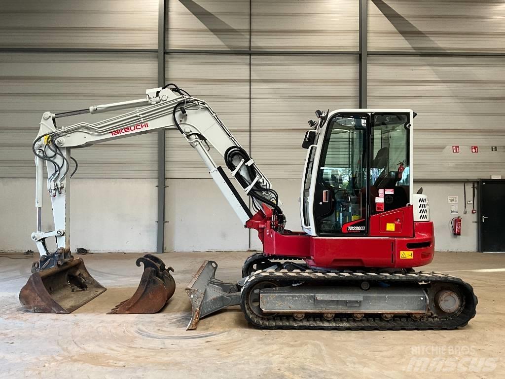 Takeuchi TB 280 FR Midikaivukoneet 7t - 12t