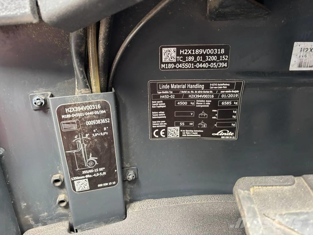 Linde H45D-02 EVO Dieseltrukit