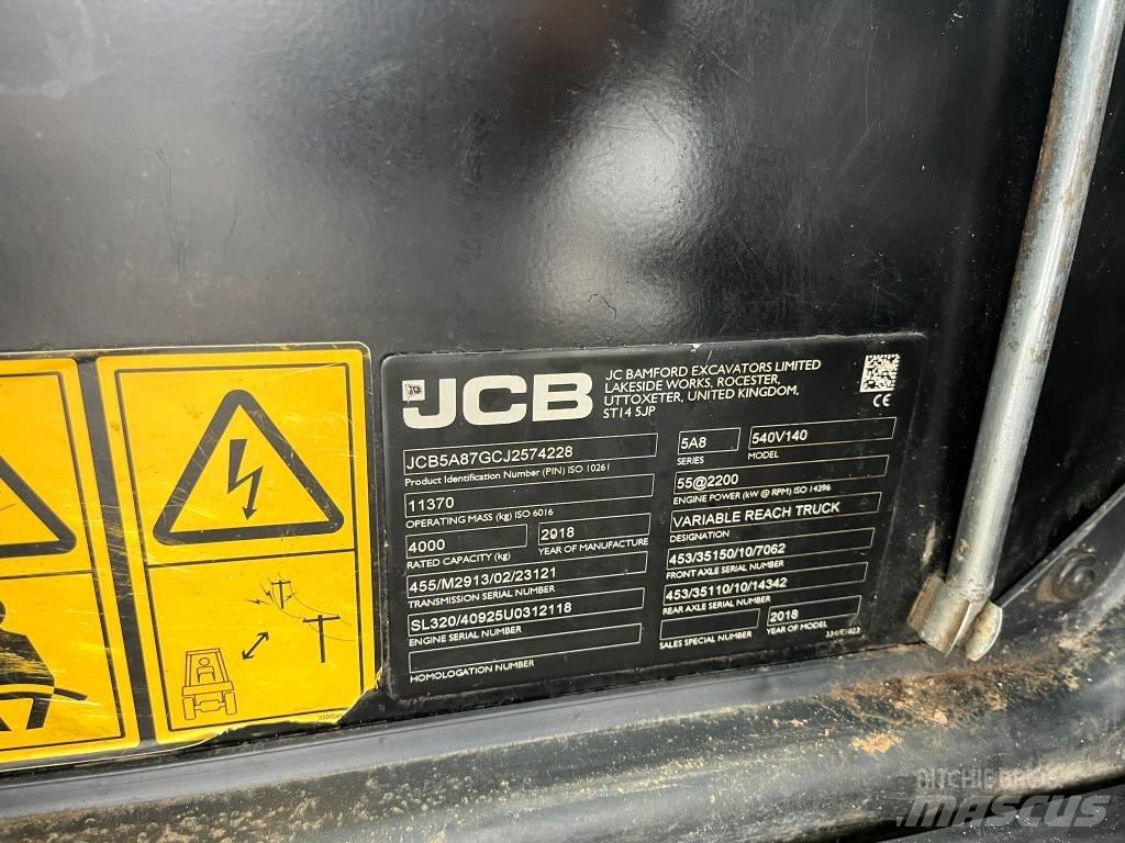JCB 540-140 Kurottajat