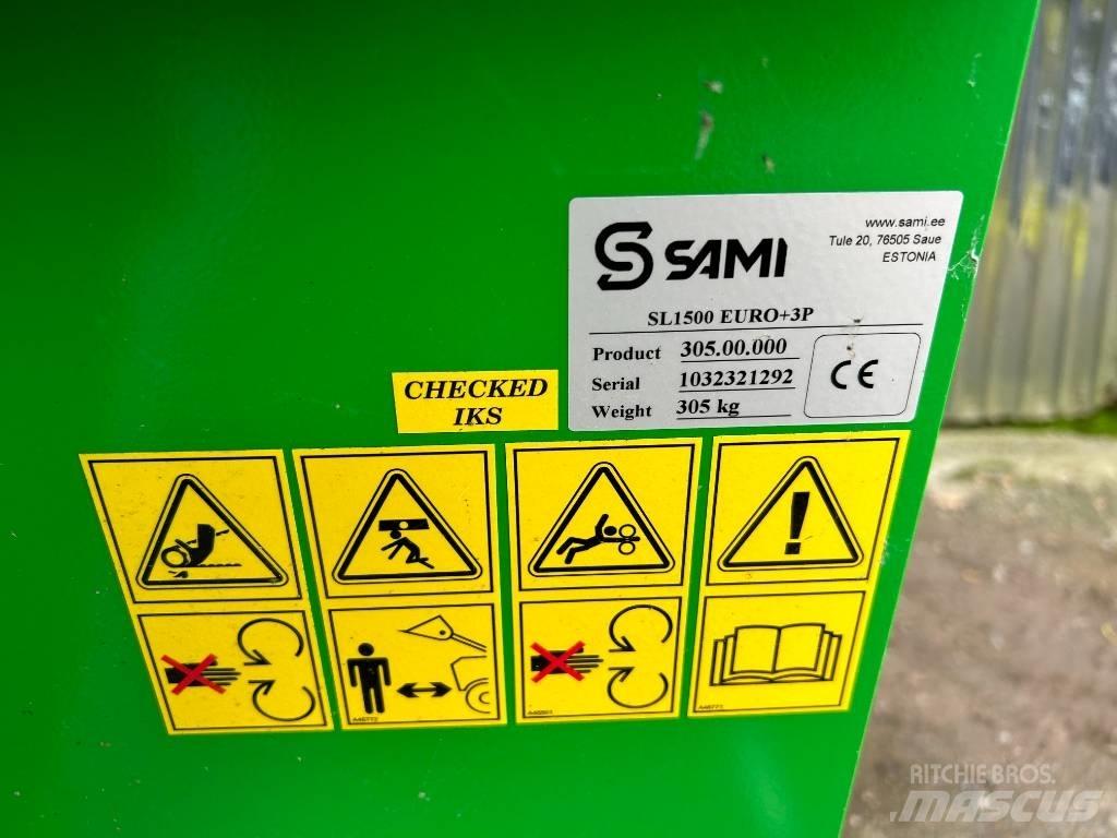 Sami SL1500 EURO + 3P Hiekan- ja suolanlevittimet
